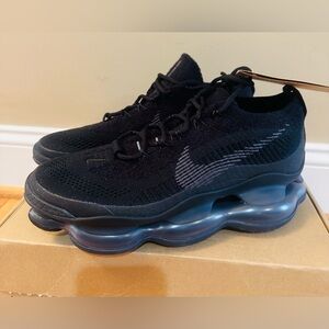 Nike Air Max Scorpion Flyknit Men's Black Anthracite Sz#9.5 DJ4701-003 New